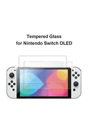 Lucky Fox Nintendo Switch Oled Temperli Ekran Koruma Camı