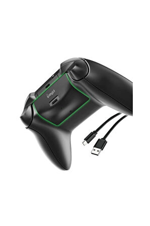 İPEGA XBOX Series X/S Oyun Kolu Joystick LED Göstergeli Şarj Edilebilir Pil