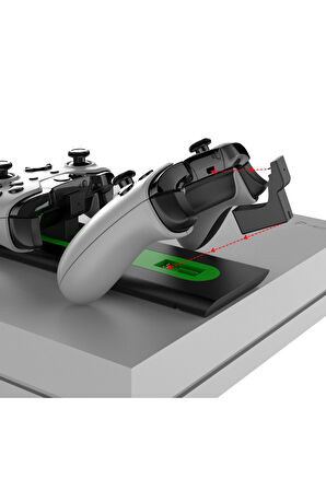 İPEGA XBOX One X/S Oyun Kolu Joystick Pil Şarj İstasyonu