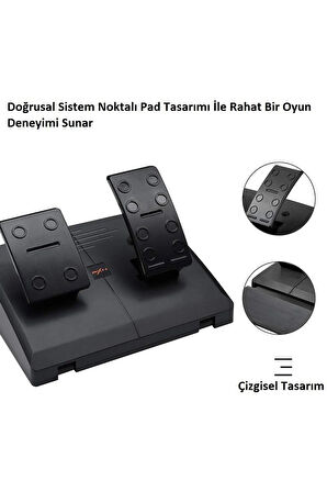 Pc Steam Playstation 3/4 Xbox One/series X/s Switch Uyumlu Direksiyon Seti