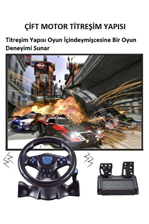 PC PS4 PS3 XBOX Android Switch Uyumlu Direksiyon Seti