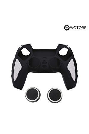 Playstation 5 Dualsense Oyun Kolu Silikon Koruyucu Kılıf ve Analog Koruyucu