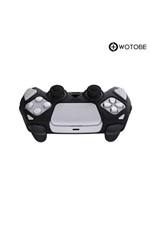 Playstation 5 Dualsense Oyun Kolu Silikon Koruyucu Kılıf ve Analog Koruyucu