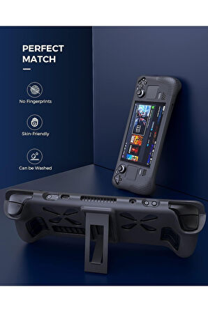 Steam Deck Katlanabilir Tutucu Standlı Koruyucu Kılıf