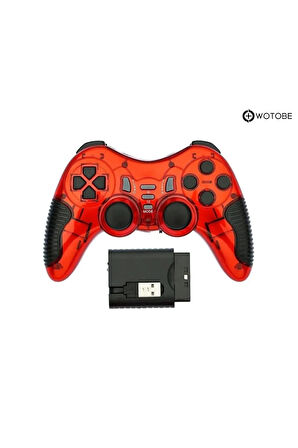 2.4g Ps1 Ps2 Ps3 Pc Android Tv Tv Box Android Telefon Uyumlu Titreşimli Kablosuz Joystick
