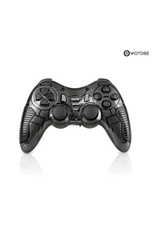 2.4g Ps1 Ps2 Ps3 Pc Android Tv Tv Box Android Telefon Uyumlu Titreşimli Kablosuz Joystick