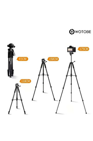 Bluetooth Kumandalı Ayarlanabilir Android iOS Kamera Uyumlu Tutucu Çanta Sabitleyici Tripod