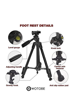 360 Derece Ayarlanabilir Android Ios Kamera Uyumlu Telefon Tutucu Kamera Sabitleyici Tripod