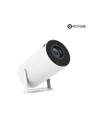 180 Derece Ayarlanabilir Taşınabilir Kablosuz 2.4G 5G WiFi Ultra HD Taşınabilir Projektör
