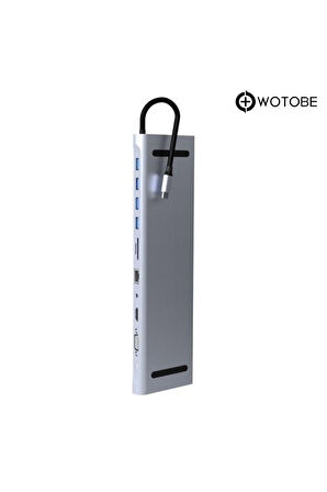 Macbook Type-C To Hub 11 In 1 Çok Amaçlı Çoklayıcı Hub