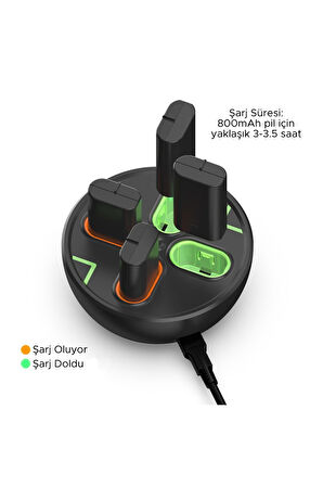 XBOX Series Oyun Kolu Joystick Pil Şarj İstasyonu