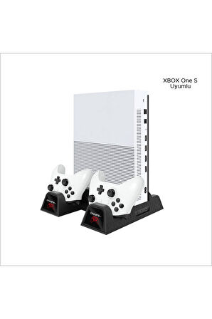 Xbox One X/s Uyumlu Çok Amaçlı Şarj Istasyonu Soğutucu Stand