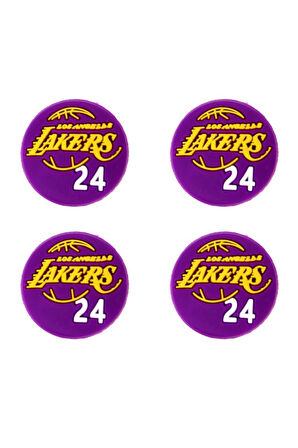 Lakers Desenli Xbox One S/one X/xbox E/xbox 360 Analog Koruyucu Silikon Pad