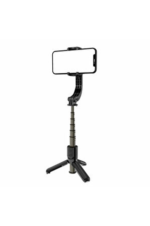 L19 Gimbal Motorlu Mini Cep Boy Telefon Selfie Ve Çubuğu Tripod