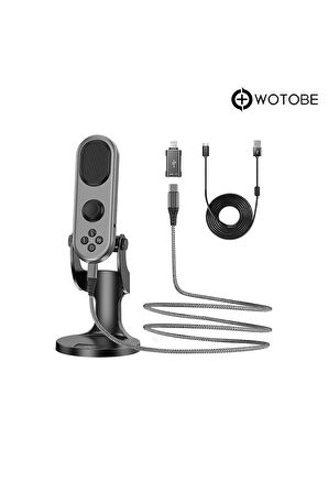 PC Playstation Android iPhone Uyumlu Condenser Mikrofon