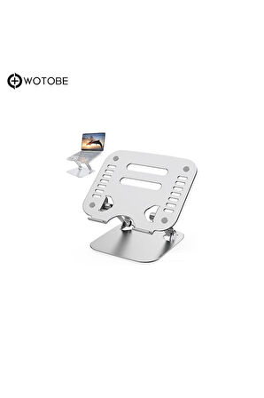 Ayarlanabilir Metal Laptop Standı Notebook Tutucu Alüminyum Macbook Yükseltici