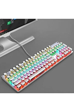 Rgb 104 Tuş Gamer Oyuncu Pc Mekanik Klavye