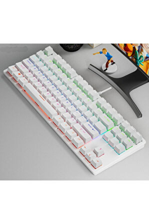 82 Tuşlu Rgb Oyuncu Gamer Mekanik Klavye
