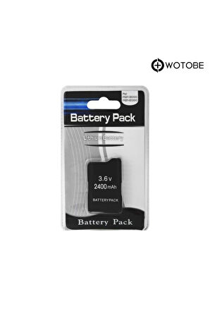 Psp 2000-3000 Uyumlu 2400mah Şarj Edilebilir Pil