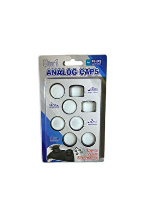 Ps4-Ps5 Uyumlu 8in1 Analog Koruyucu ve Yükseltici Pad