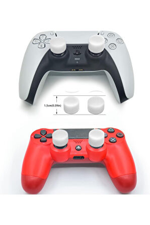 Ps4-Ps5 Uyumlu 8in1 Analog Koruyucu ve Yükseltici Pad