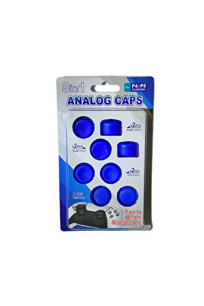 Ps4-Ps5 Uyumlu 8in1 Analog Koruyucu ve Yükseltici Pad