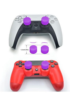 Ps4-Ps5 Uyumlu 8in1 Analog Koruyucu ve Yükseltici Pad
