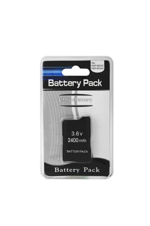 Psp Portable 2000/3000 Serisi 2400mah Yüksek Kapasite Batarya