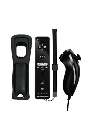 Nintendo Wii 2in1 Motion Plus Remote Kontroller + Nunchuk Kontroller Set