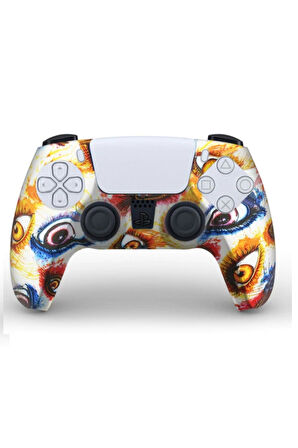 Ps5 Controller Desenli Seri Koruyucu Silikon Kılıf
