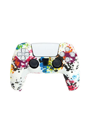 Ps5 Controller Gökkuşağı Seri Koruyucu Silikon Kılıf