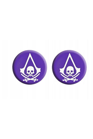 Assassin's Creed PS5/PS4/PS3/Xbox One/One X/One S/Series X/Series S  Analog silikon Koruyucu -4 Adet