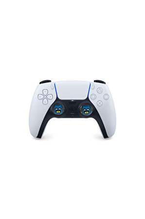 Batman Maske PS5/PS4/PS3/Xbox One/One X/One S/Series X/Series S  3D Analog silikon Koruyucu -2 Adet