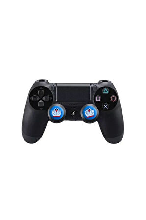 Doreamon  PS5/PS4/PS3/Xbox One/One X/One S/Series X/Series S 3D Analog silikon Koruyucu -4 Adet