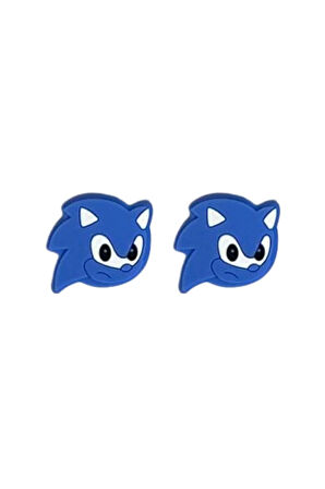 Sonic  PS5/PS4/PS3/Xbox One/One X/One S/Series X/Series S 3D Analog silikon Koruyucu -2 Adet