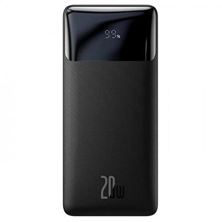 Baseus Kompact Tasarım Ultra Hızlı 20W 10000 Mah Powerbank LED Göstergeli Powerbank