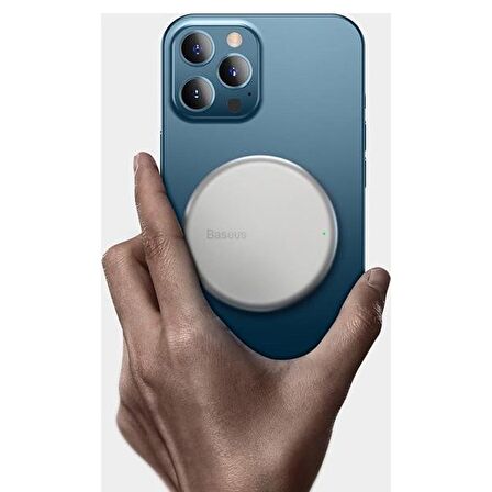 Baseus Simple Mini Kablosuz Wireless Şarj 15W 1.5M Type-C BEYAZ