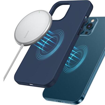 Baseus Simple Mini Kablosuz Wireless Şarj 15W 1.5M Type-C BEYAZ