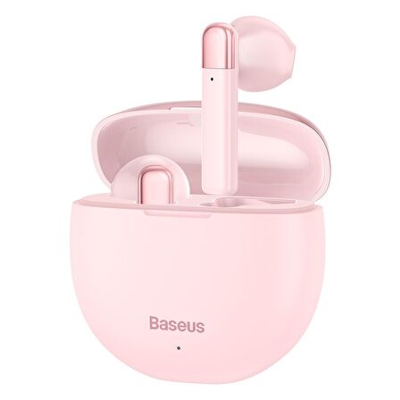 Baseus AirNora W2 True Wireless Bluetooth Kulaklık Pembe