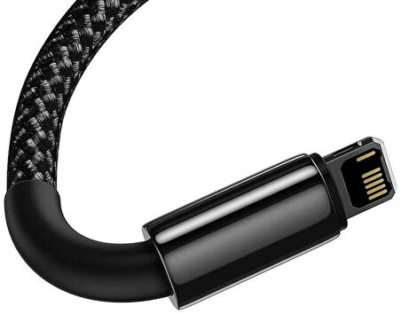 BASEUS Tungsten Gold Series 2 Metre  USB to Lightning 8 Pin 2.4A Hızlı Şarj Data Kablosu