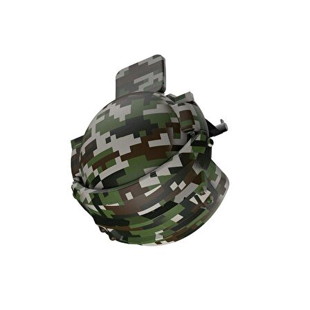 Baseus GA03 Level 3 Helmet Kamuflaj PUBG Oyun Aparatı Gri