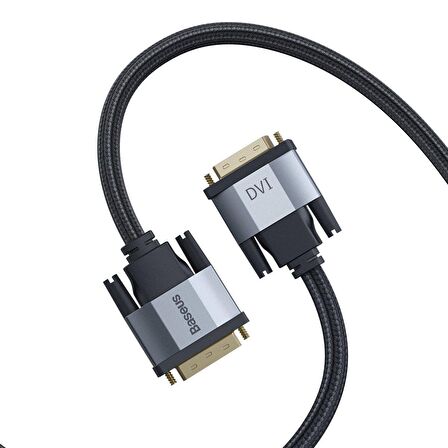 Baseus Enjoyment Series DVI to DVI HDTV Projeksiyon Kablo 1 mt CAKSX-Q0G