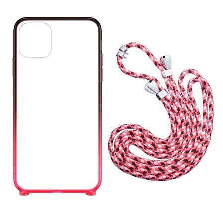 Baseus Element Crossbody iPh 11 Pro Max Kılıf Kırmızı