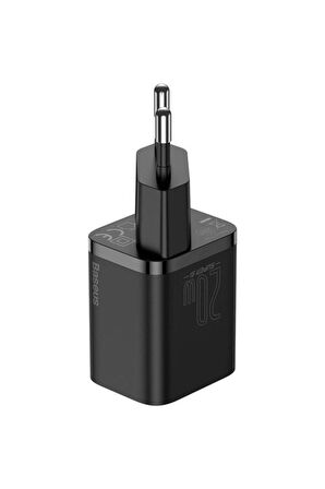 Baseus CCSUP-B01 Type-C 20 Watt Hızlı Şarj Aleti Siyah