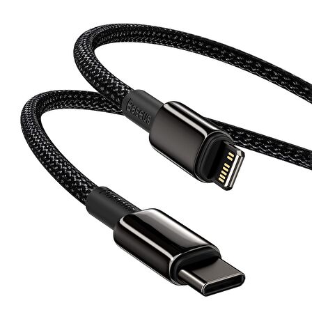 Baseus Tungsten Gold Type-C to iP PD 20W 1 Metre Fast Charging Data Cable 