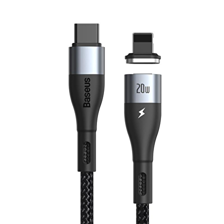Baseus Zinc Magnetic Safe Fast Charging Type-C to iP PD 20W 2 Metre Data Cable