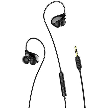 Baseus NGH05-01 Kulaklık/Encok Kablolu Kulaklık H05 (Siyah)