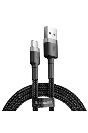 Cafule Usb Type-c 3.0a Halat Hızlı Şarj Kablosu 50cm