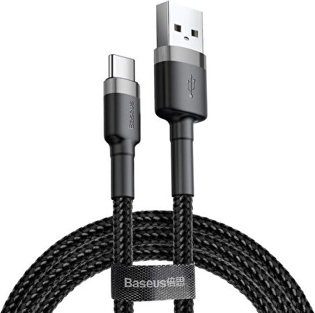 Baseus Cafule Hızlı Şarj USB Kablo Type-C 2A 2m 