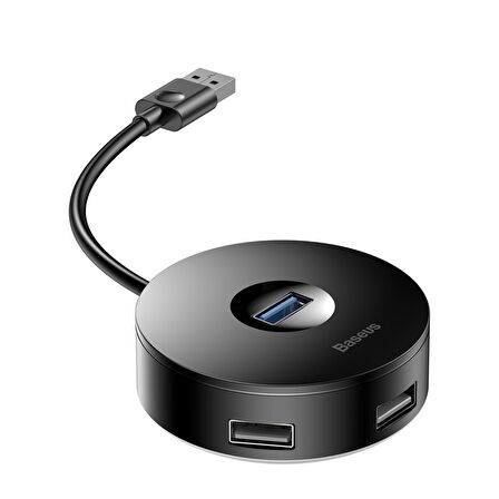 Baseus Round Box USB Hub Siyah